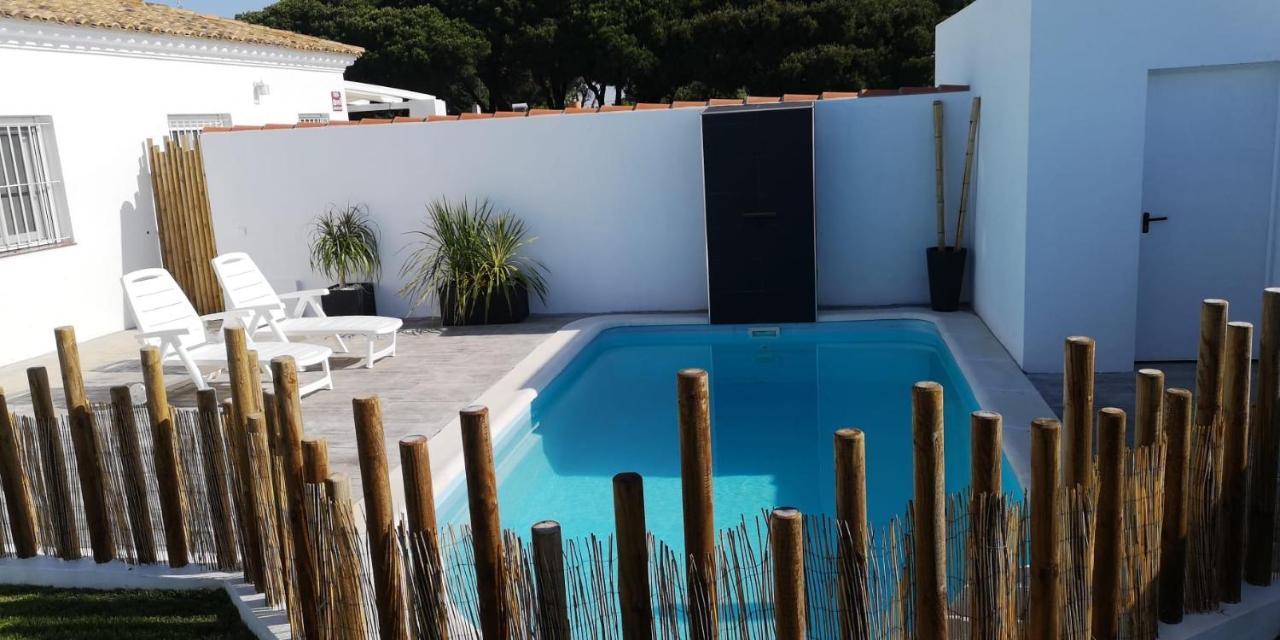 Palapa Beach , Chalet Con Piscina Privada Y Muy Cerca Del Mar Villa Chiclana de la Frontera Exteriör bild